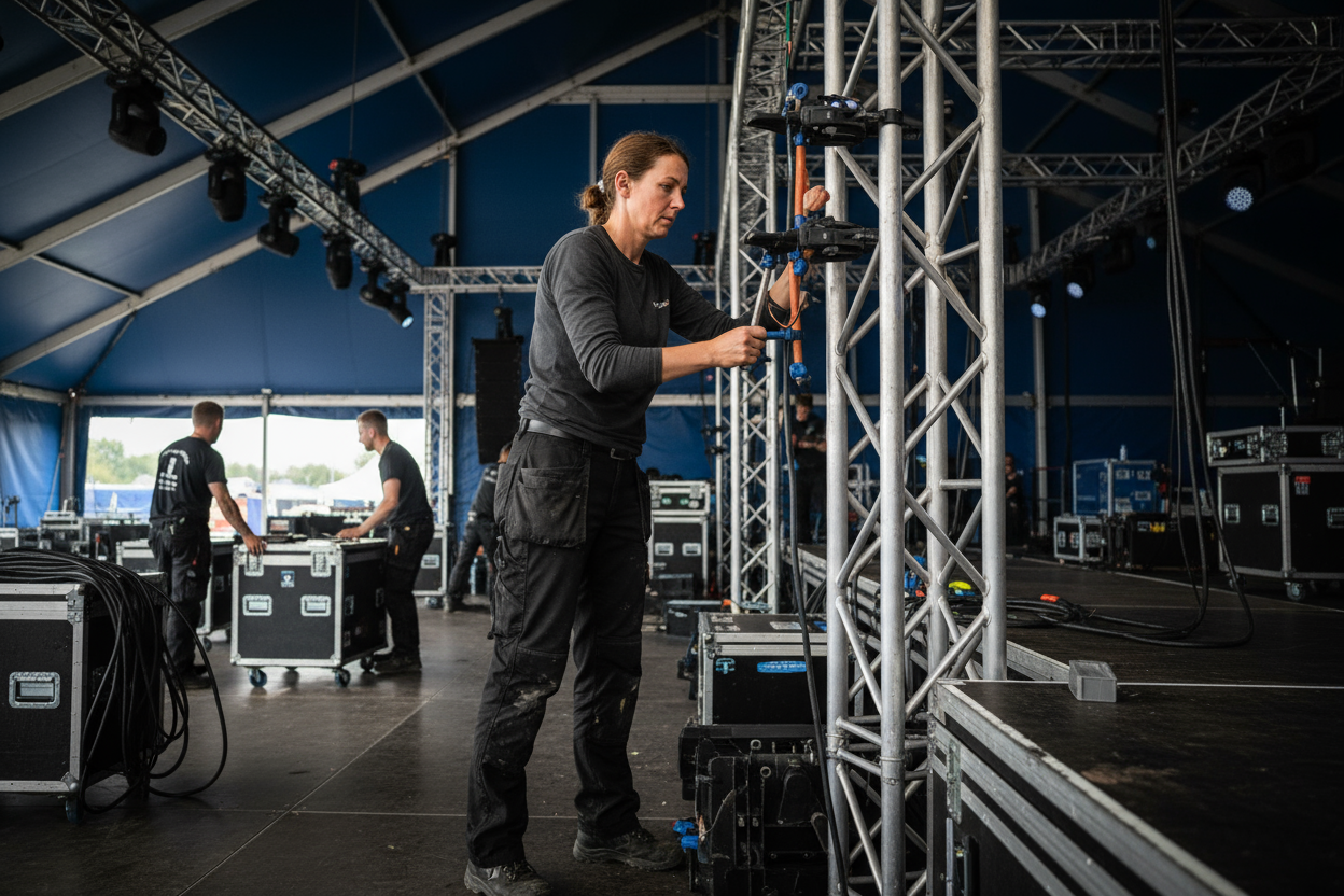 event crew member no logos uk